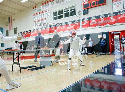 Thumbnail 2 in Harvard-Westlake Fencing Tournament photogallery.