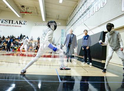 Thumbnail 1 in Harvard-Westlake Fencing Tournament photogallery.