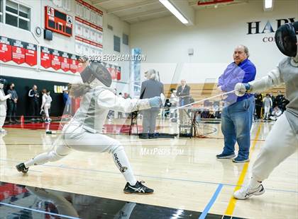 Thumbnail 3 in Harvard-Westlake Fencing Tournament photogallery.