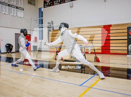 Thumbnail 2 in Harvard-Westlake Fencing Tournament photogallery.