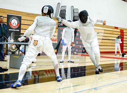 Thumbnail 2 in Harvard-Westlake Fencing Tournament photogallery.