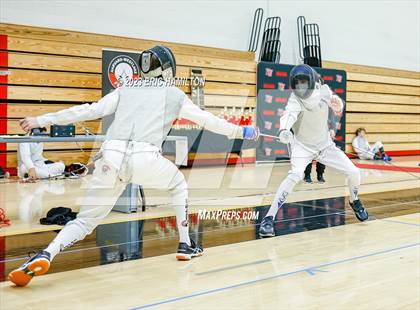 Thumbnail 2 in Harvard-Westlake Fencing Tournament photogallery.
