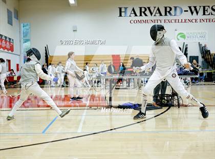 Thumbnail 2 in Harvard-Westlake Fencing Tournament photogallery.
