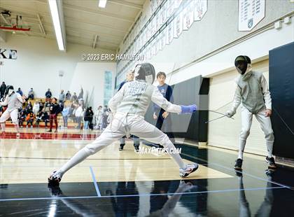 Thumbnail 2 in Harvard-Westlake Fencing Tournament photogallery.