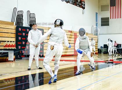 Thumbnail 2 in Harvard-Westlake Fencing Tournament photogallery.