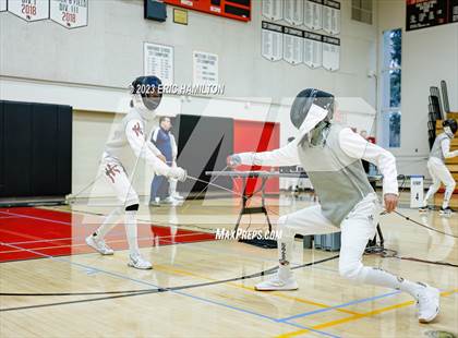 Thumbnail 3 in Harvard-Westlake Fencing Tournament photogallery.