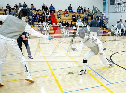 Thumbnail 2 in Harvard-Westlake Fencing Tournament photogallery.