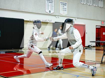 Thumbnail 2 in Harvard-Westlake Fencing Tournament photogallery.