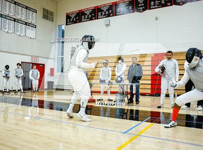 Thumbnail 2 in Harvard-Westlake Fencing Tournament photogallery.