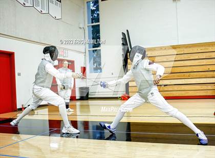 Thumbnail 2 in Harvard-Westlake Fencing Tournament photogallery.