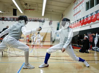 Thumbnail 3 in Harvard-Westlake Fencing Tournament photogallery.