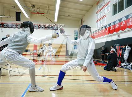 Thumbnail 2 in Harvard-Westlake Fencing Tournament photogallery.
