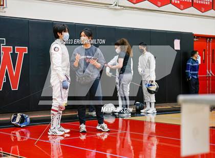 Thumbnail 2 in Harvard-Westlake Fencing Tournament photogallery.