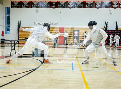 Thumbnail 2 in Harvard-Westlake Fencing Tournament photogallery.