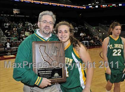 Thumbnail 3 in St. Joseph vs. Serra (CIF SoCal D3 Regional Final) photogallery.