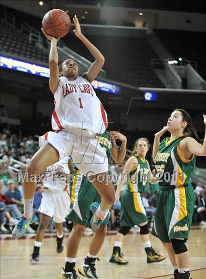 Thumbnail 1 in St. Joseph vs. Serra (CIF SoCal D3 Regional Final) photogallery.