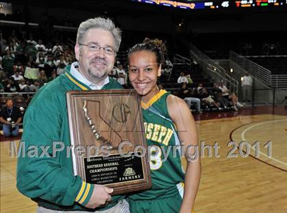 Thumbnail 1 in St. Joseph vs. Serra (CIF SoCal D3 Regional Final) photogallery.