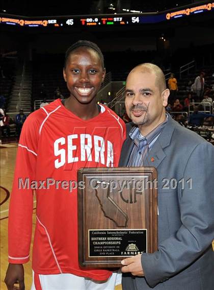 Thumbnail 2 in St. Joseph vs. Serra (CIF SoCal D3 Regional Final) photogallery.