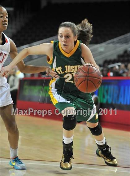 Thumbnail 1 in St. Joseph vs. Serra (CIF SoCal D3 Regional Final) photogallery.