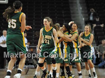 Thumbnail 3 in St. Joseph vs. Serra (CIF SoCal D3 Regional Final) photogallery.
