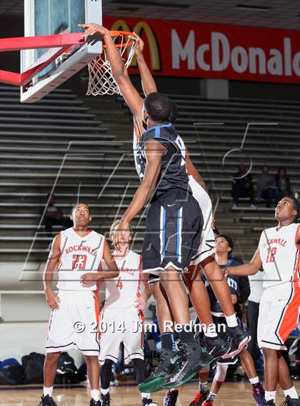 Thumbnail 1 in Dekaney vs. Rockwall (McDonald's Texas Invitational) photogallery.