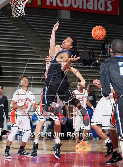 Thumbnail 1 in Dekaney vs. Rockwall (McDonald's Texas Invitational) photogallery.