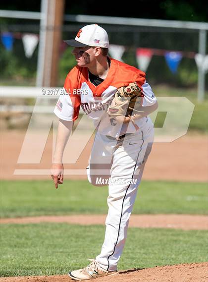 Thumbnail 3 in Enfield @ Ridgefield (CIAC Class LL Quarterfinal) photogallery.