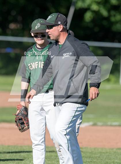 Thumbnail 1 in Enfield @ Ridgefield (CIAC Class LL Quarterfinal) photogallery.