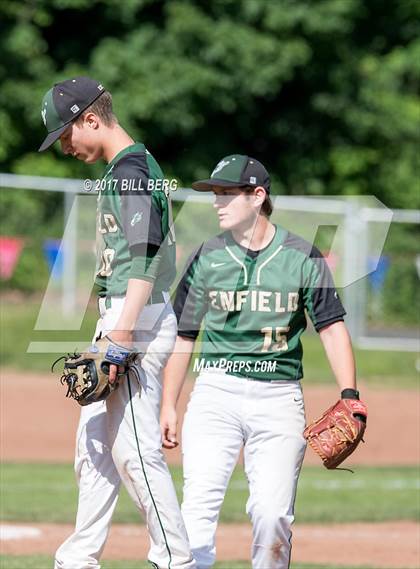Thumbnail 1 in Enfield @ Ridgefield (CIAC Class LL Quarterfinal) photogallery.