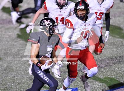 Thumbnail 2 in Churchill vs Vista Ridge (Class 6A Division II Region 4) photogallery.