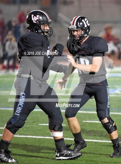 Thumbnail 2 in Churchill vs Vista Ridge (Class 6A Division II Region 4) photogallery.