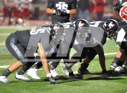 Thumbnail 2 in Churchill vs Vista Ridge (Class 6A Division II Region 4) photogallery.