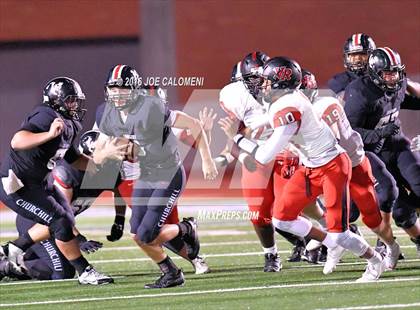 Thumbnail 3 in Churchill vs Vista Ridge (Class 6A Division II Region 4) photogallery.