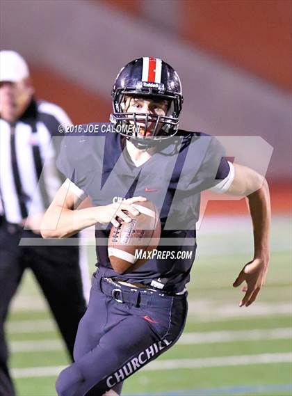 Thumbnail 2 in Churchill vs Vista Ridge (Class 6A Division II Region 4) photogallery.