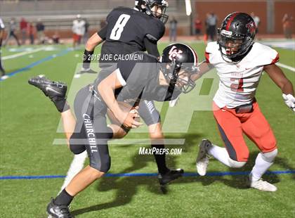 Thumbnail 3 in Churchill vs Vista Ridge (Class 6A Division II Region 4) photogallery.