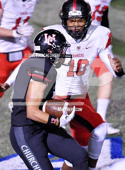 Thumbnail 1 in Churchill vs Vista Ridge (Class 6A Division II Region 4) photogallery.