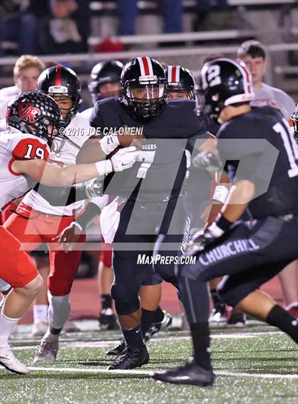 Thumbnail 3 in Churchill vs Vista Ridge (Class 6A Division II Region 4) photogallery.