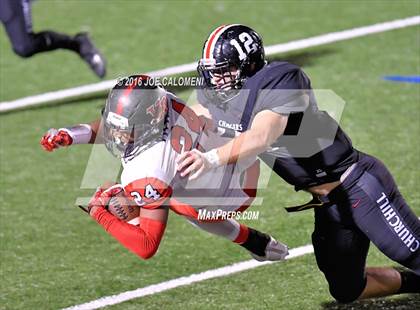 Thumbnail 2 in Churchill vs Vista Ridge (Class 6A Division II Region 4) photogallery.