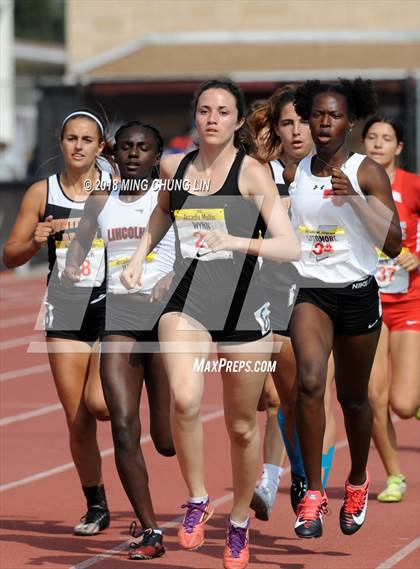 Thumbnail 2 in 51st Annual Arcadia Invitational (Girls Heptathlon 800 Meter) photogallery.