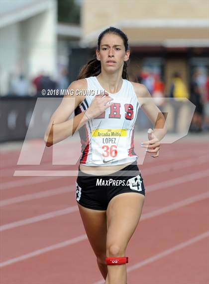 Thumbnail 3 in 51st Annual Arcadia Invitational (Girls Heptathlon 800 Meter) photogallery.