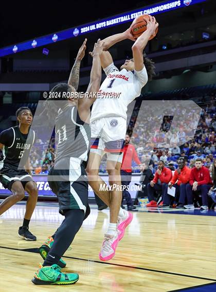 Thumbnail 2 in Veterans Memorial vs. Ellison (UIL 5A Basketball Semifinal) photogallery.