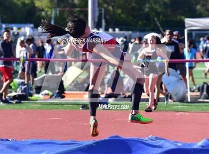 Thumbnail 3 in CCS Top 8 Los Gatos (Girls High Jump) photogallery.