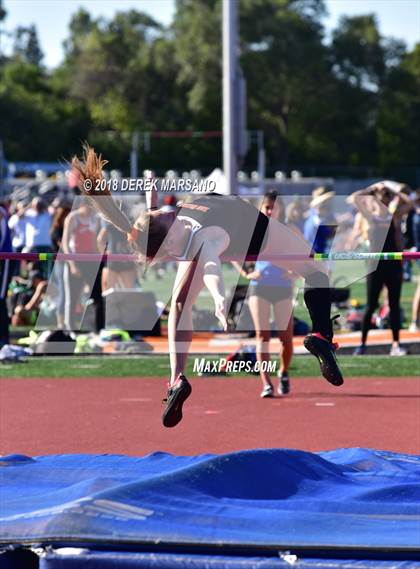 Thumbnail 2 in CCS Top 8 Los Gatos (Girls High Jump) photogallery.