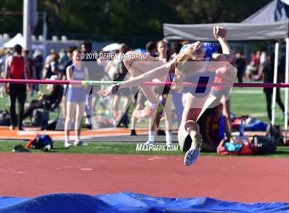 Thumbnail 2 in CCS Top 8 Los Gatos (Girls High Jump) photogallery.