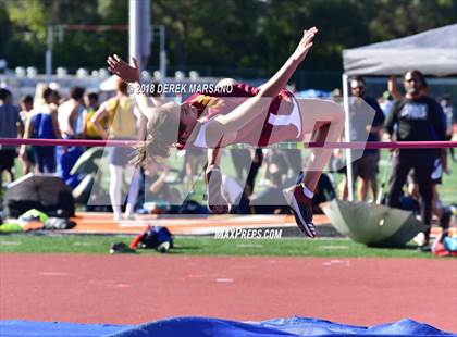 Thumbnail 1 in CCS Top 8 Los Gatos (Girls High Jump) photogallery.