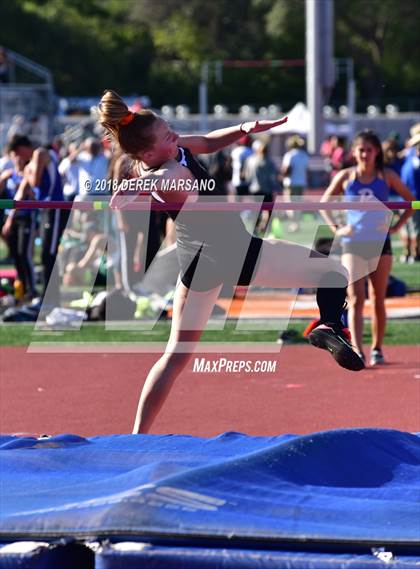 Thumbnail 1 in CCS Top 8 Los Gatos (Girls High Jump) photogallery.