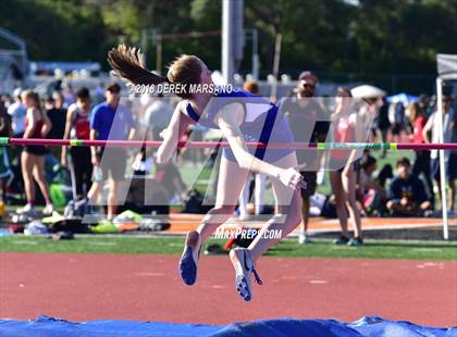 Thumbnail 2 in CCS Top 8 Los Gatos (Girls High Jump) photogallery.