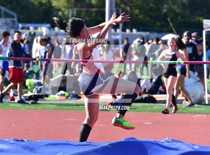 Thumbnail 2 in CCS Top 8 Los Gatos (Girls High Jump) photogallery.