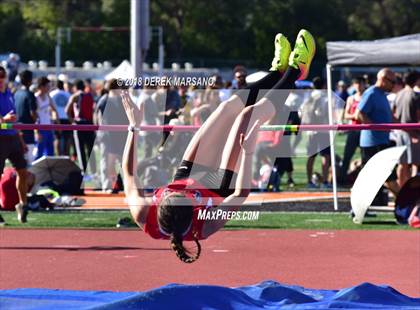 Thumbnail 3 in CCS Top 8 Los Gatos (Girls High Jump) photogallery.