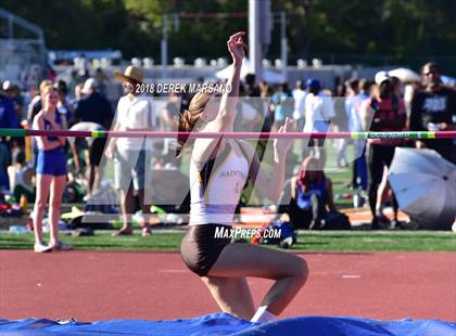 Thumbnail 1 in CCS Top 8 Los Gatos (Girls High Jump) photogallery.